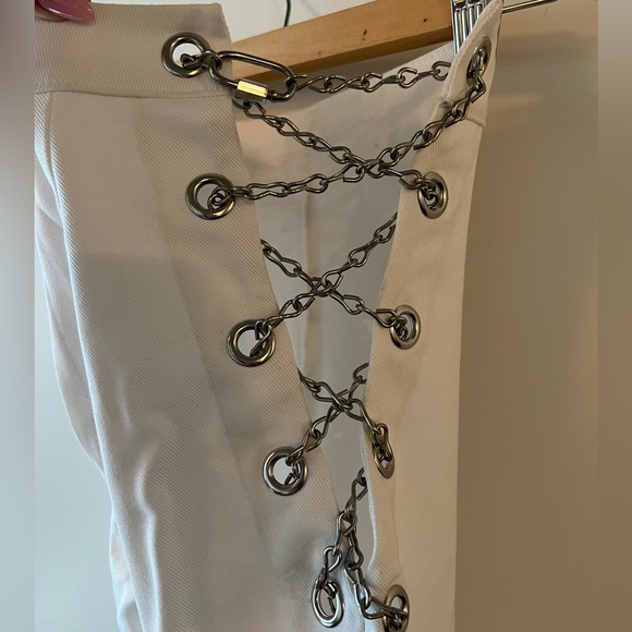 EB Denim white and chains jeans - Picture 7 of 7